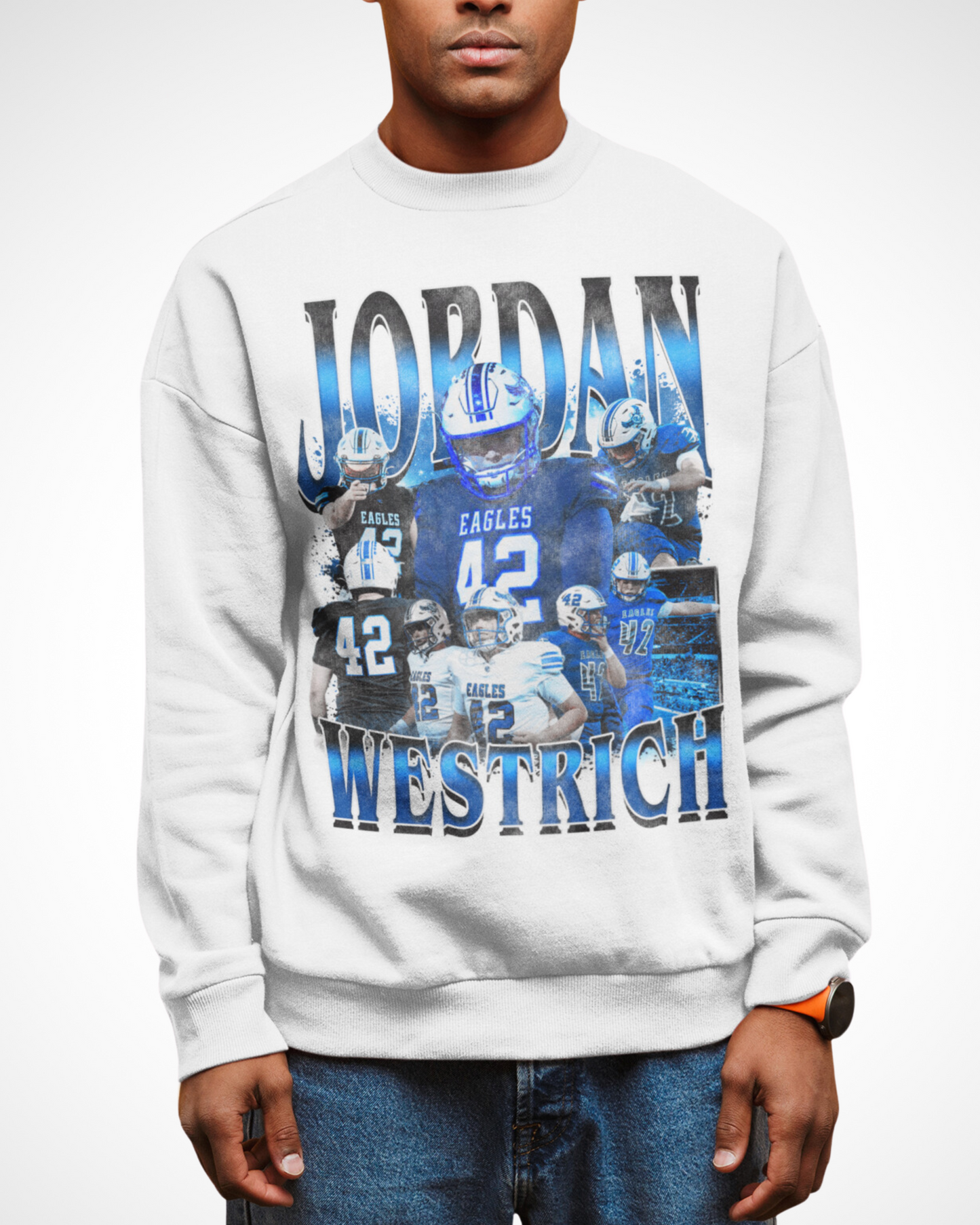 Jordan Westrich Vintage Bootleg Graphic Crewneck