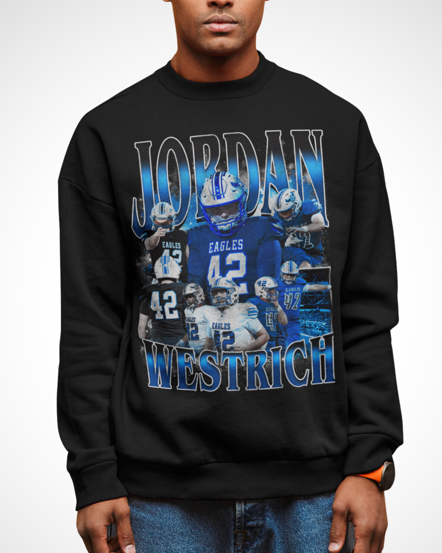 Jordan Westrich Vintage Bootleg Graphic Crewneck