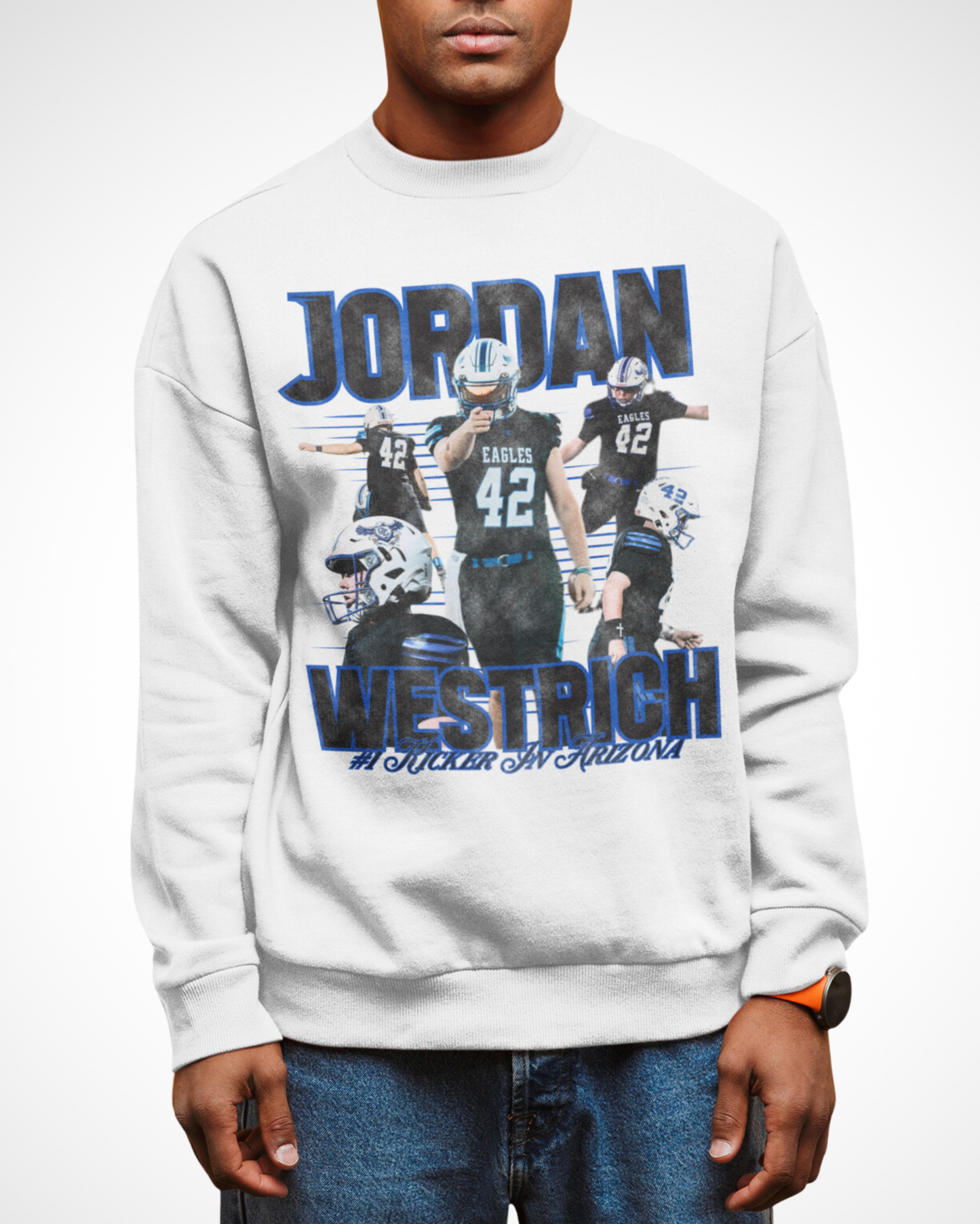 Jordan Westrich Alternative Vintage Graphic Crewneck